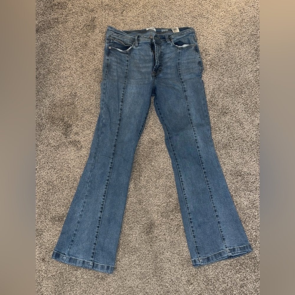 Kenzie Jeans Vintage Luxe Savannah High Rise Flare Size 10